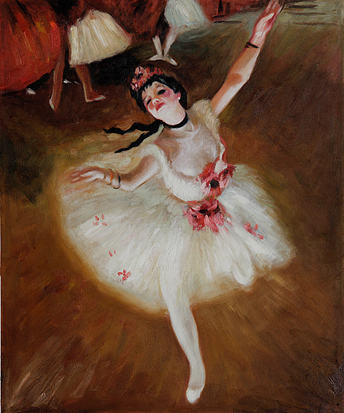 Star Dancer (On Stage) by Edgar Degas